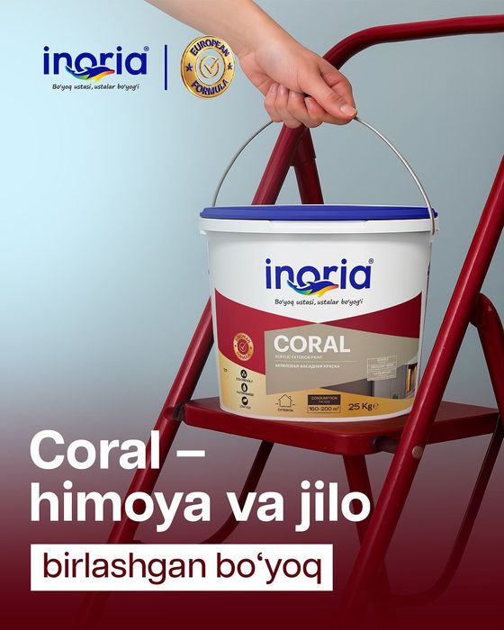 Kraska emulsiya shpaklovka rodband ulgurji optim narxlarda faqat bizda