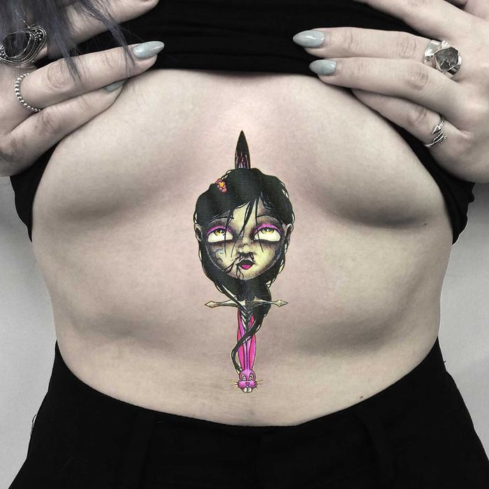 модель на татуировку