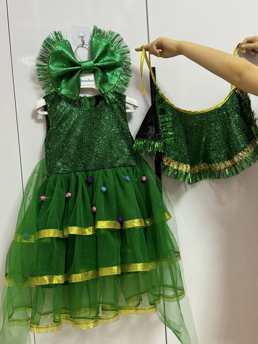 Костюм Елки зеленый