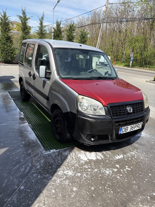 Vand Fiat Doblo 2007 1.3 diesel 5 locuri+marfa acte valabile fiscal pe loc