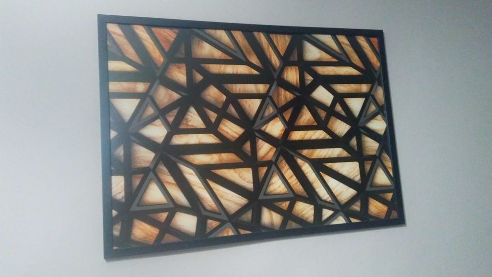 Картина wood craft