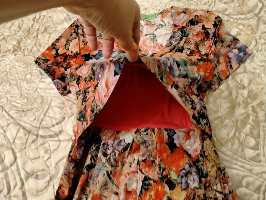 Платье для беременных и кормящих.