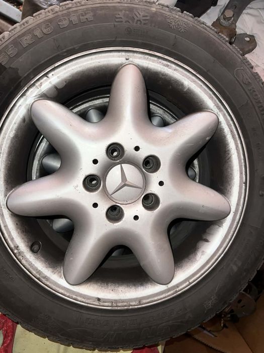 Гуми с джанти за Mercedes  205/55/16