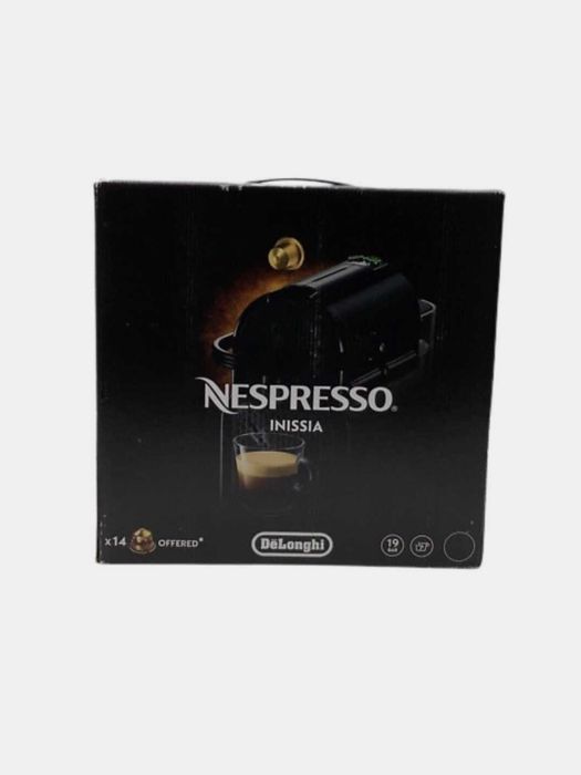 Капсульная кофеварка Delonghi EN 80B Inissia Nespresso с гарантией год