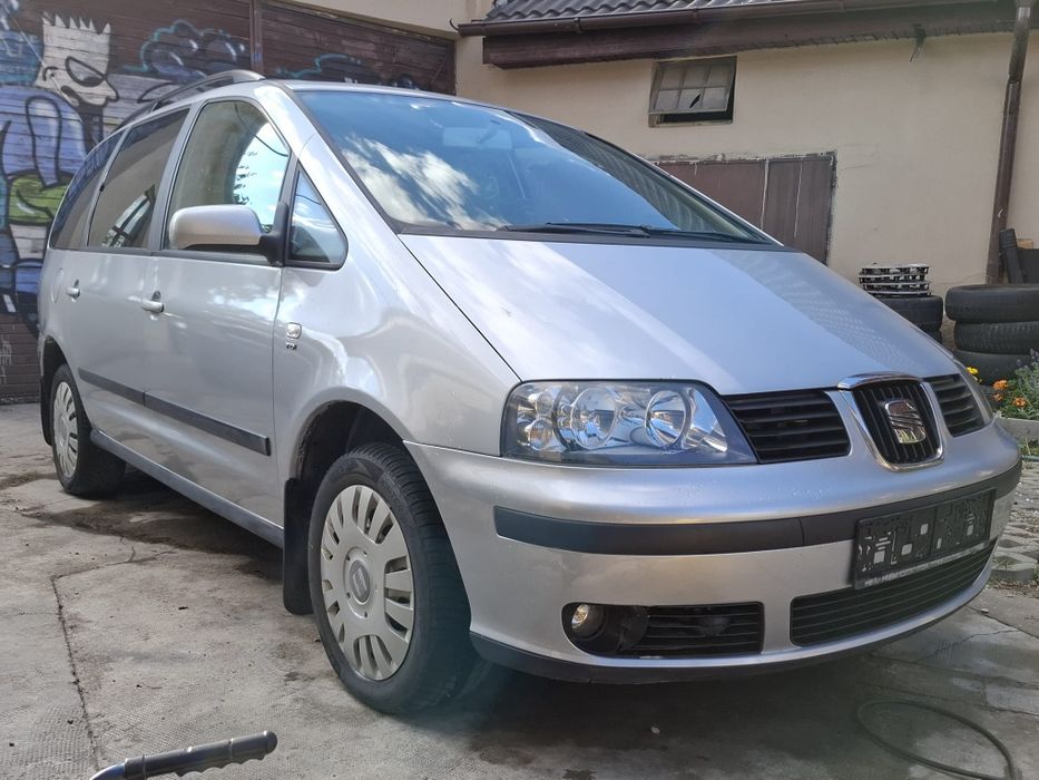 Seat Alhambra Anul 2008 1.9 tdi 116cp 7 locuri Carlig  Bvk