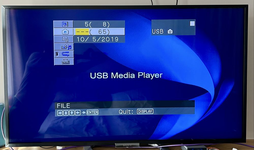 Sony SMP-U10 Мултимедиен плеър