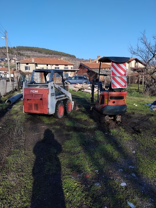 Здравейте. Извършвам работа с мини багер размерите на багера Ш-95 см Д