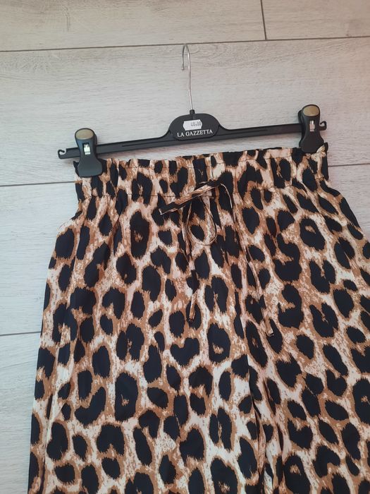 Pantaloni animal print