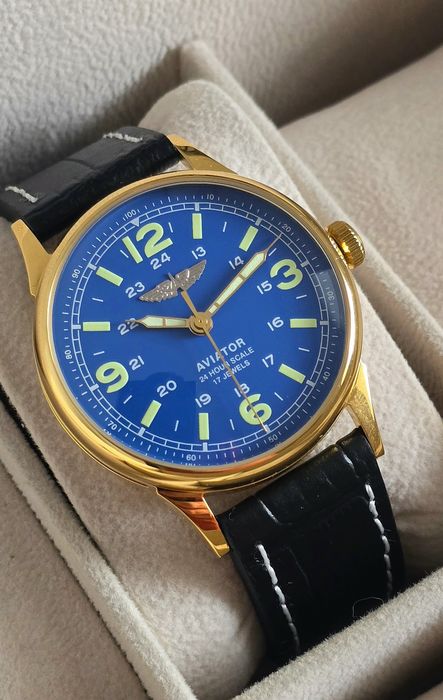 Ceas Aviator Raketa Mecanic 2609 URSS