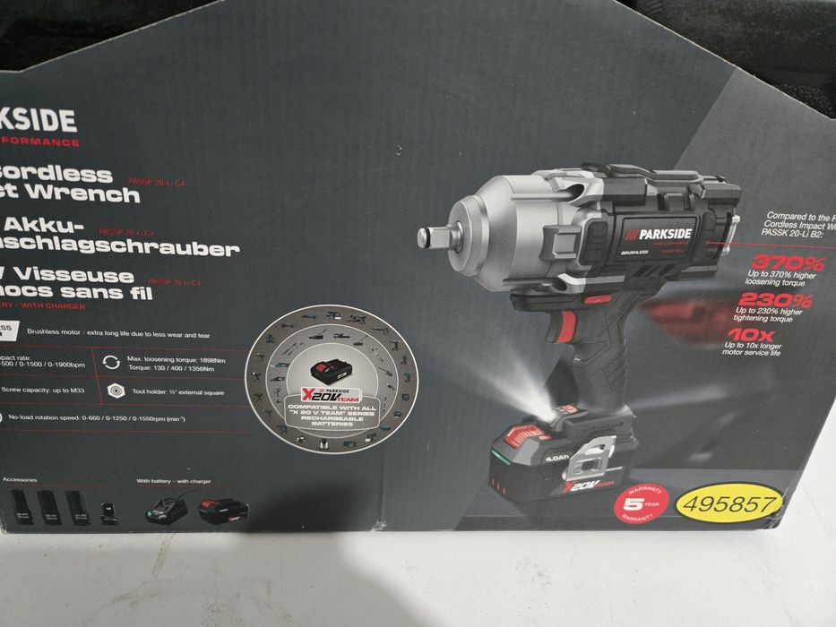 Impact parkaide performance 1898 Nm desfacere