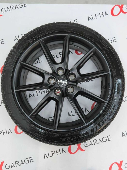 Комплект алуминиеви джанти BORBET с чисто нови зимни гуми MICHELIN Pilot Alpin