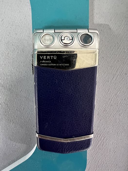 Vertu Constellation Ayxta Blue Ceramic