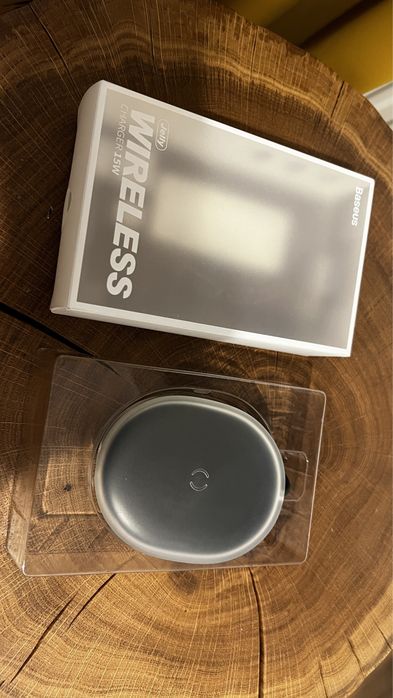 Charger Wireless Baseus Jelly Black 15W