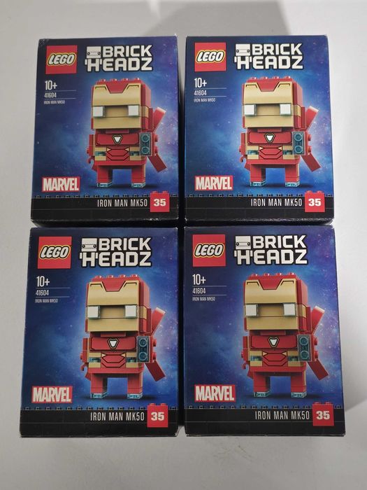 Lego 41604 - BrickHeadz Iron Man - NOU Sigilat ORIGINAL