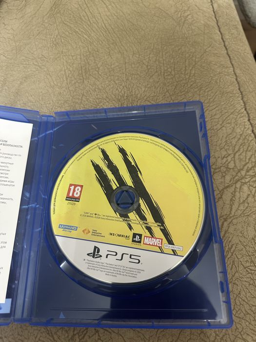 Росомаха Wolverine PS5 диск
