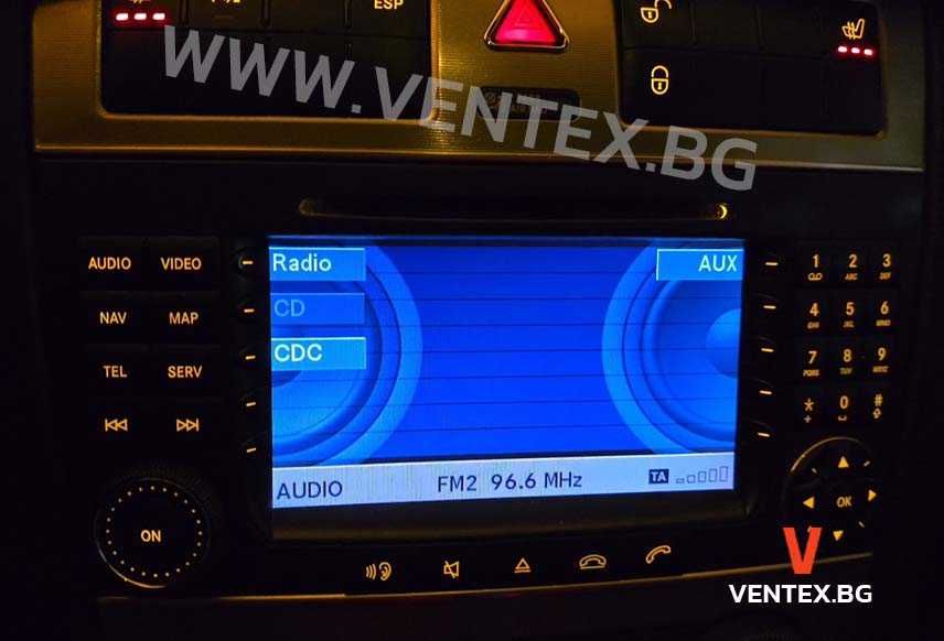 Bluetooth 5.0 адаптер за Mercedes ML W164 със заводска навигация и GL X164