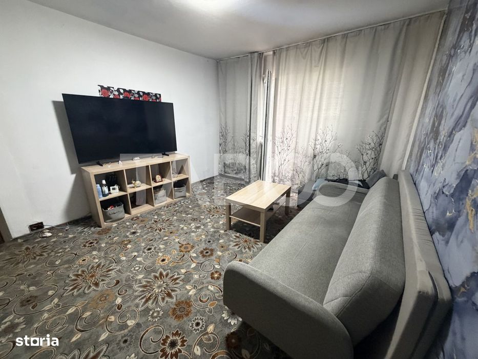 Apartament de inchiriat  2 camere semidecomandat etaj 4 mobilat utilat