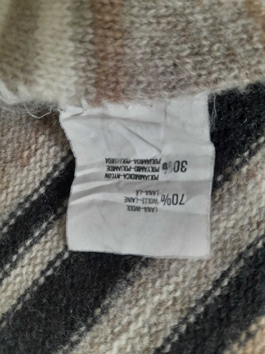 Poncho lana, oversize, 70 lei