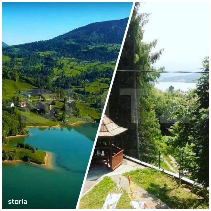 Investitie rara la Colibita – 3 cabane aproape de lac, ideale pentru