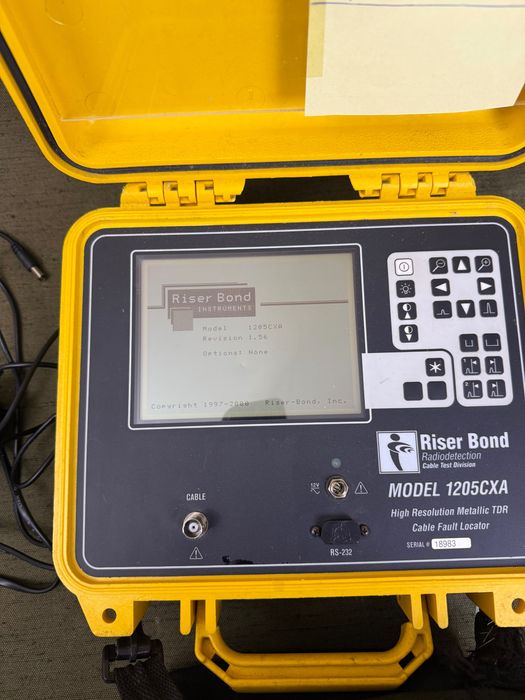 Локатор за кабелни повреди Riser Bond 1205CXA TDR