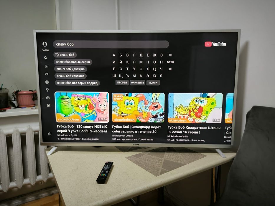 Yasin 140 см smart tv телевизор