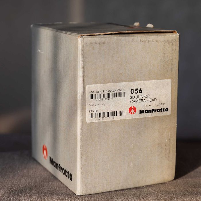 3D-голова  Manfrotto 056 Junior