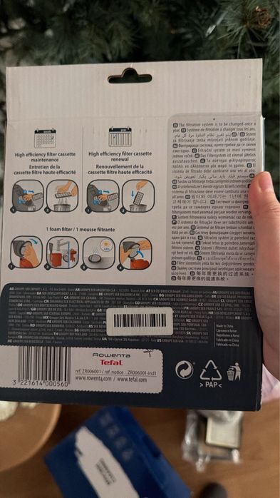 Фильтры для пылесоса Tefal la