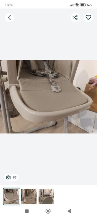 Scaun masa copii KinderKraft