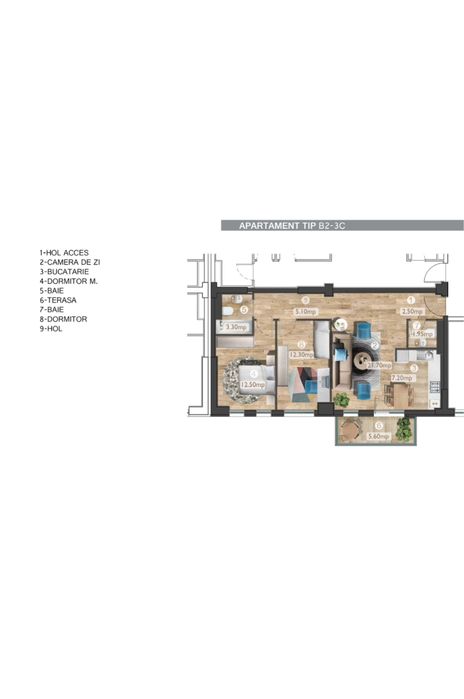PROPRIETAR | Vand apartament 3 camere | Belvedere Residences