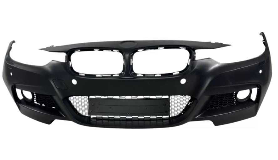 Предна M-Tech броня за БМВ BMW F30 2011+) с отвори за парктроник/М-тех