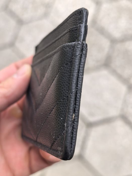 YSL Saint Laurent Cassandre Matelasse Cardholder