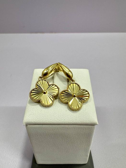 Золотые серьги СР309553