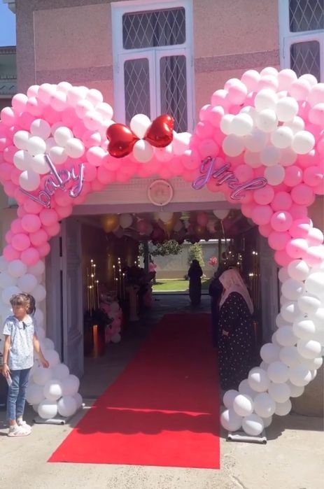 Оформления. Shar oformleniya raddom,ochilish…