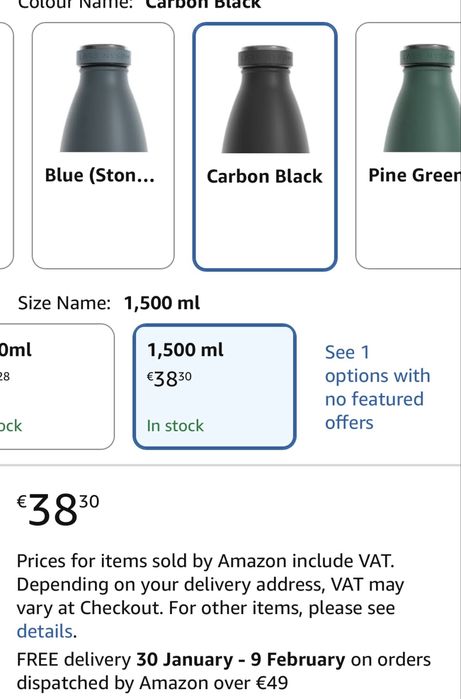 Шише за вода / чай “Lars Nysøm” - 1,5л с термоизолация