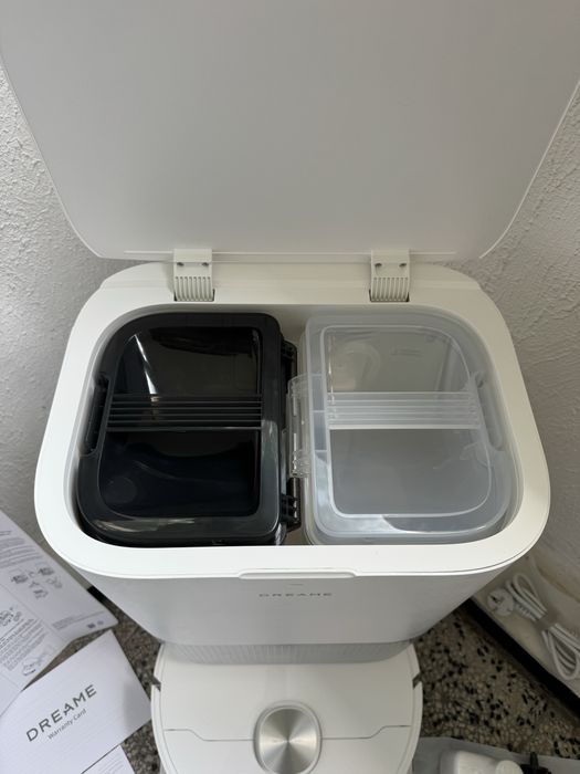 Робот Прахосмукачка Dreame L40 Ultra AE + Станция 19,000Pa, Самопочистване с Гореща Вода!
