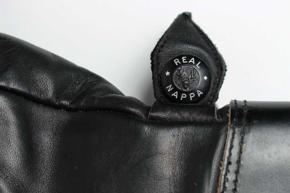 Оригинални ретро/антикварни кожени ръкавици REAL NAPPA