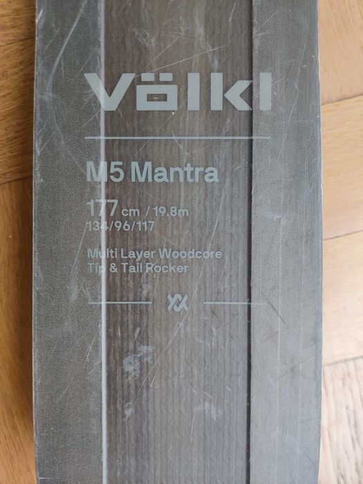 Фрирайд ски Volkl Mantra M5 177 с панти Marker Duke EPF DIN 6-16