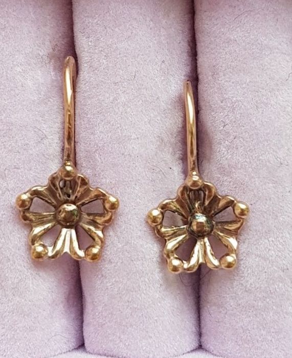 Серьги детские серебрянные