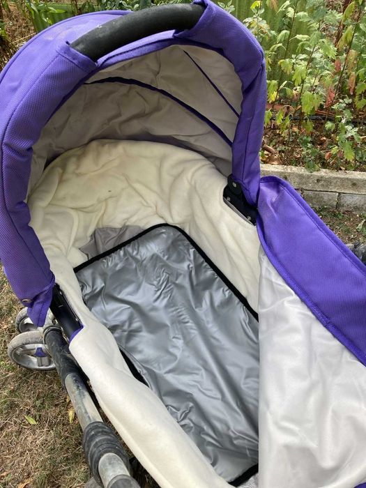 Комбинирана бебешка / детска количка Bertoni Plasma violet Butterfly