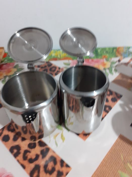 Set din inox pentru drumetie