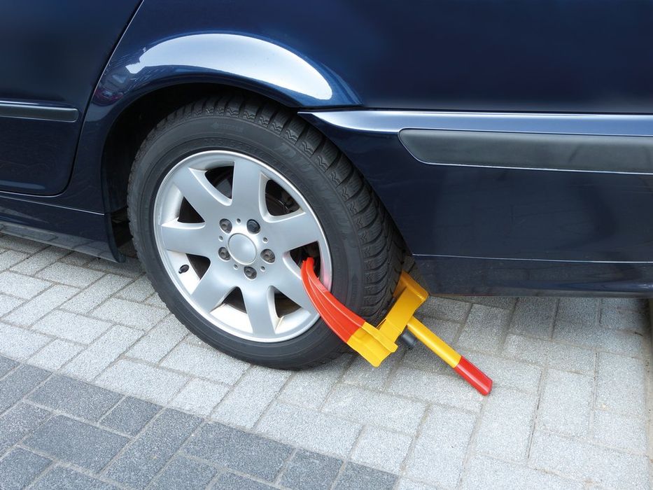 Antifurt roata Carpoint, blocaj roata cu cheie si 2 gheare, pentru jante 13-15 inch si latime 175-275 mm