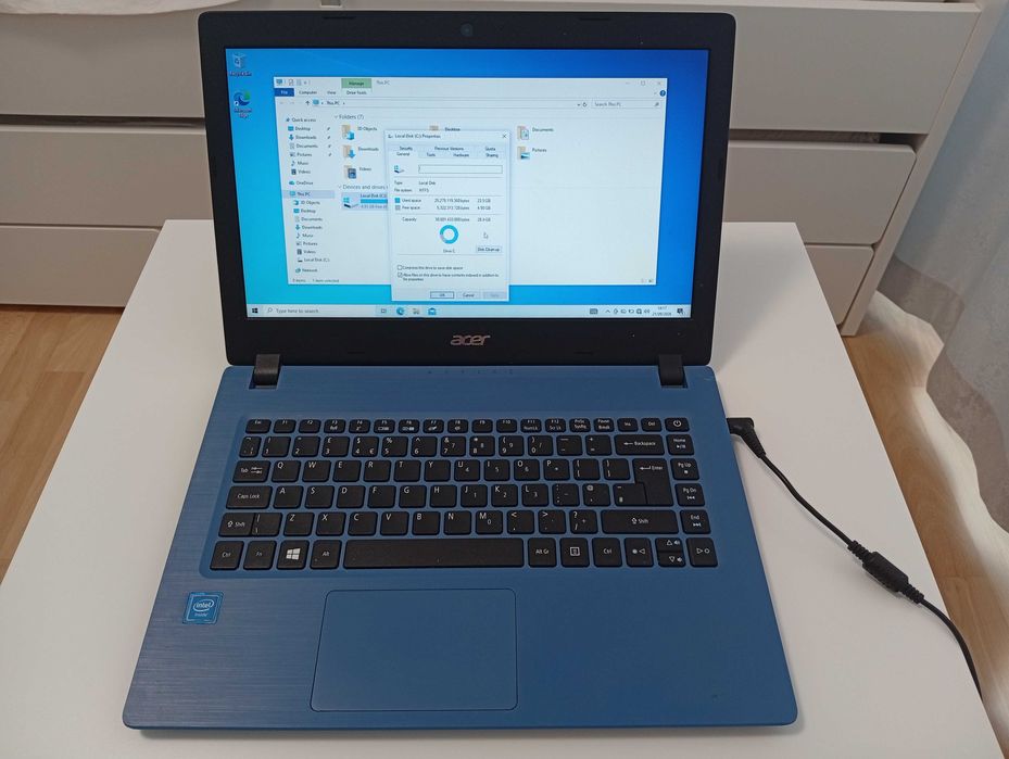 Acer aspire 1 модел N17Q4/intel celeron CPU N3350/4 RAM/1,1GHz/30HDD,14''
