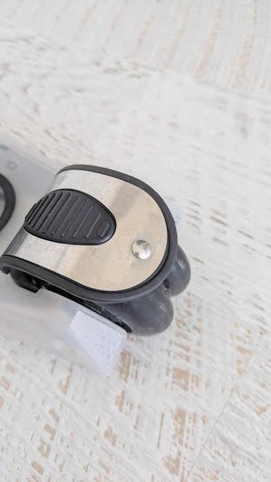 Детска тротинетка Micro Maxi Deluxe Flux LED Neochrome Black