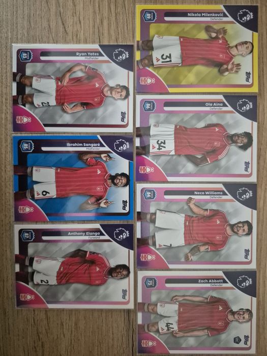 Topps Premier League 25/26 - базови, инсърти и паралели на отборите