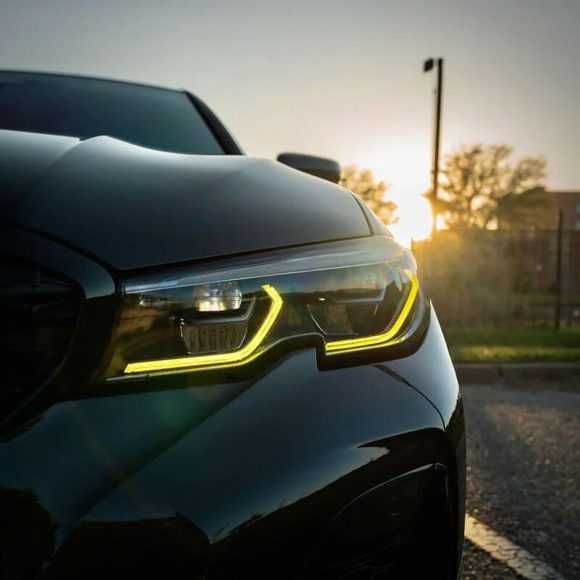 Set 4 module galbene CSL Style Angel Eyes DRL BMW Seria 3 G20