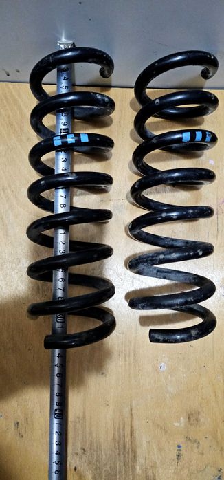 Задние пружины W210