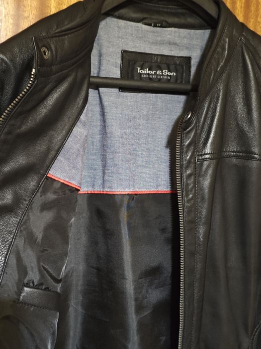 Мъжко кожено яке.  Taylor & Son