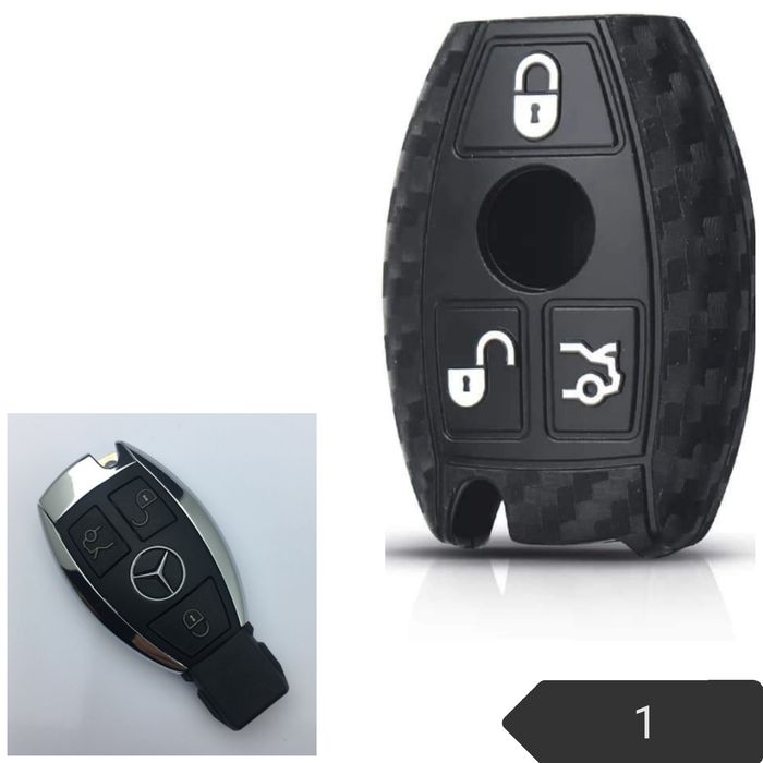 Калъф за ключ рибка Мерцедес w211 w210 w204 w203 w208 w219 Mercedes