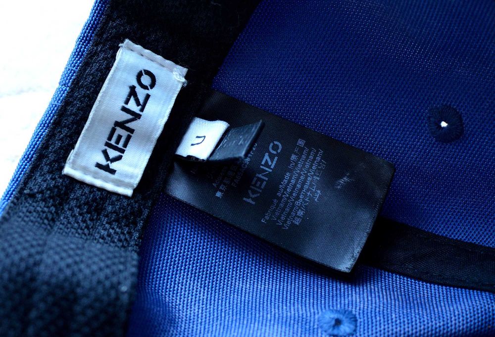 Кепка Kenzo Tiger Cap (Кензо) — Синяя