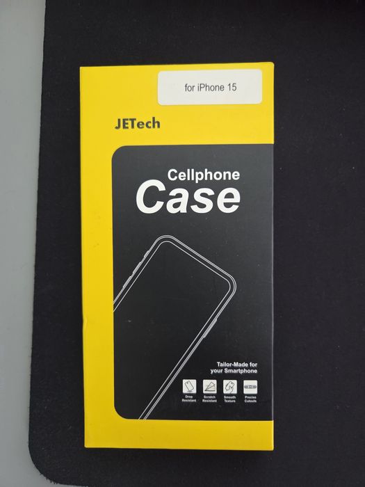Husa IPhone 15 neagră mat